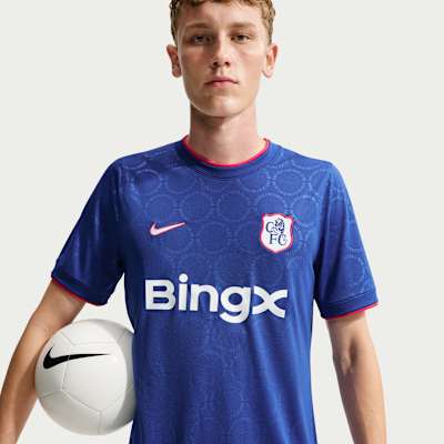 Chelsea FC Third Men's Nike Dri-FIT Soccer Pre-Match Top. Nike.com